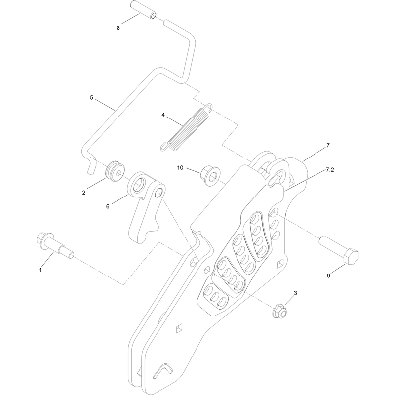 Height of Cut Assembly No 120-2520