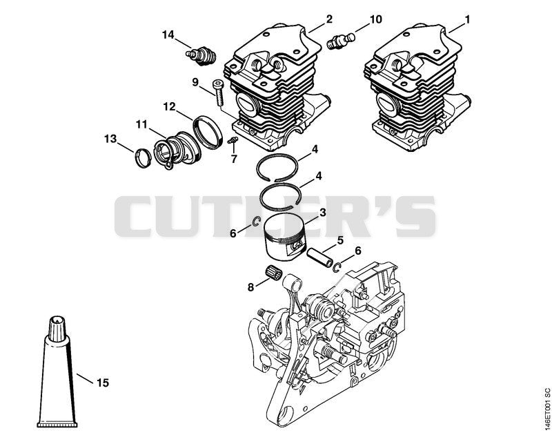 Cylinder MS 280