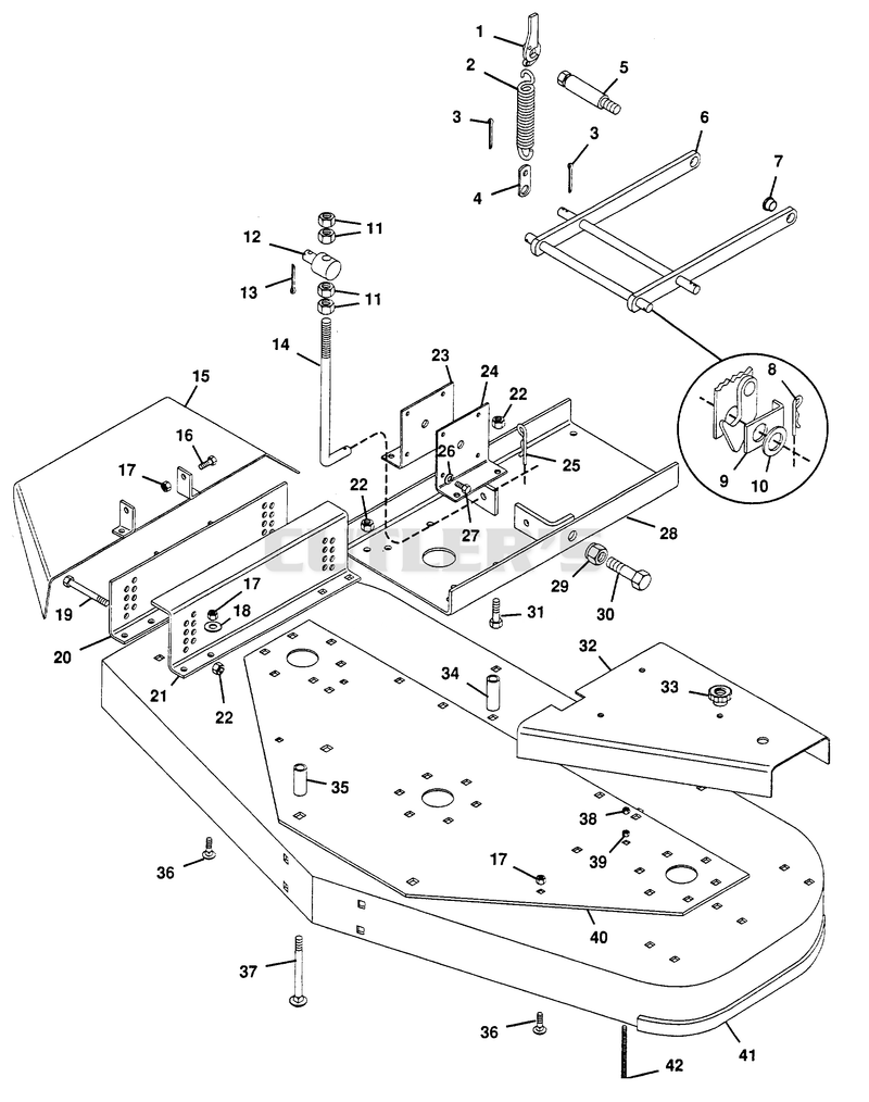 MOWER DECK