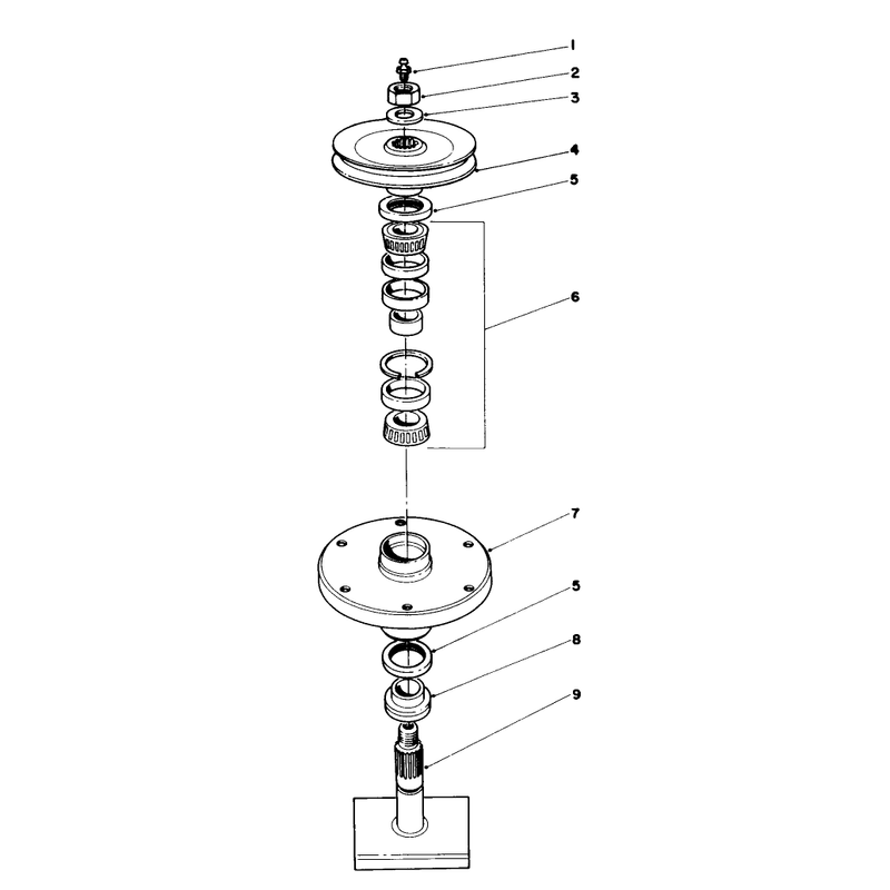 Drive Spindle No 27-0871