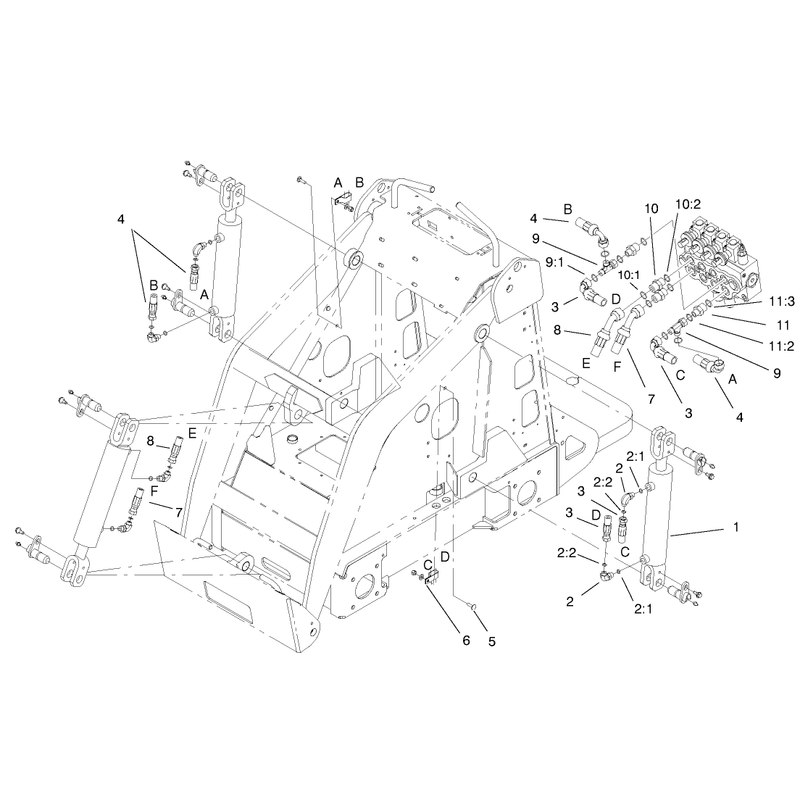 Hydraulic Cylinders Assembly