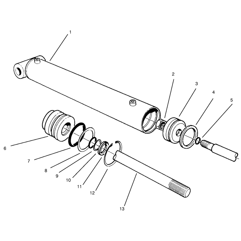 Hysraulic Lift Cylinder No 54-0150