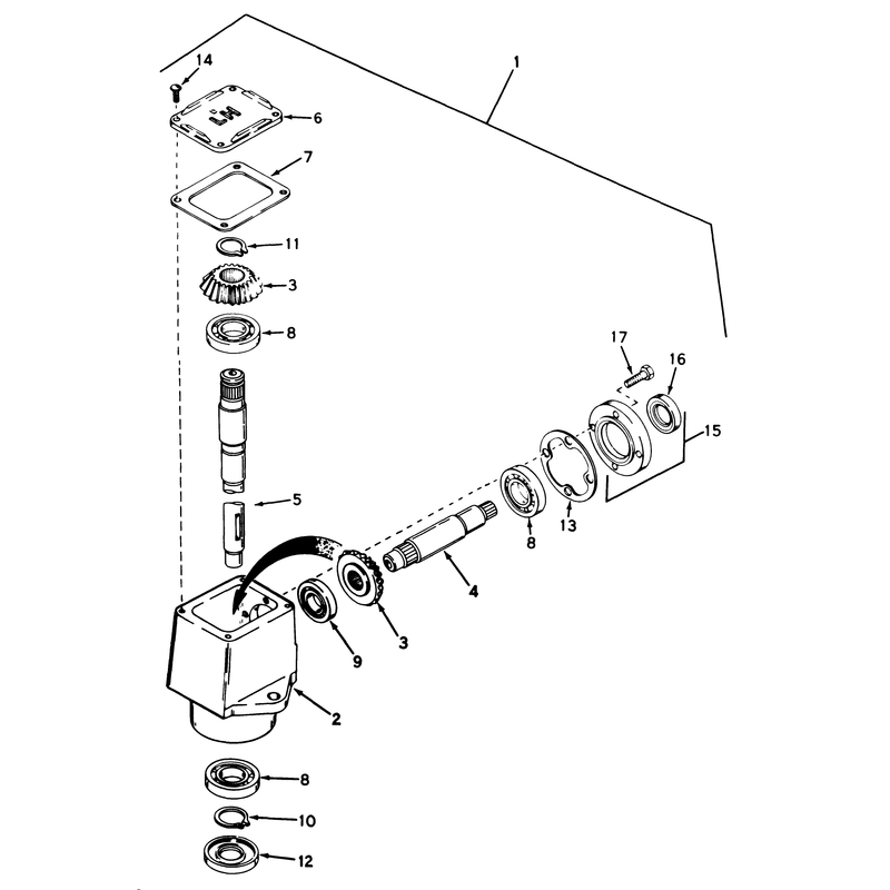 Grass Collection System Model No 30751 and 30576 Optionalcontinued Gear Box Assembly Model No 4398-P91