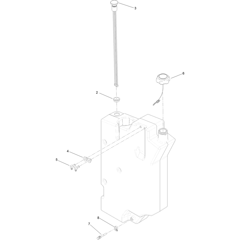 Fuel Tank Assembly No 145-4466