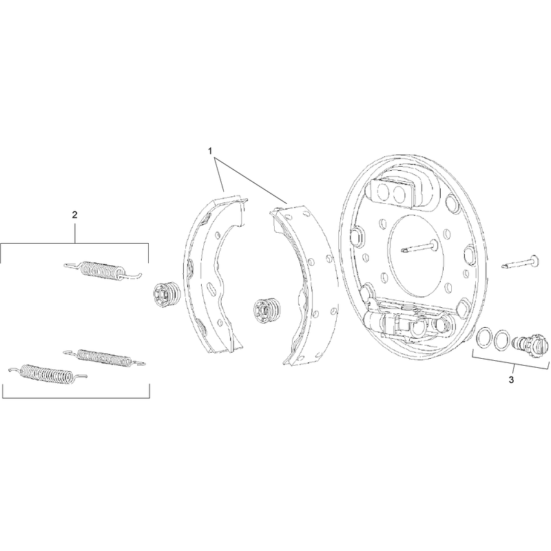Right Hand Brake Assembly No 99-7136