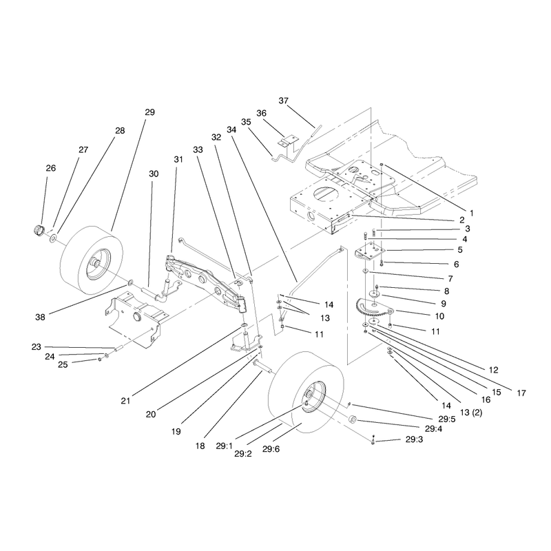 Front Axle Assembly