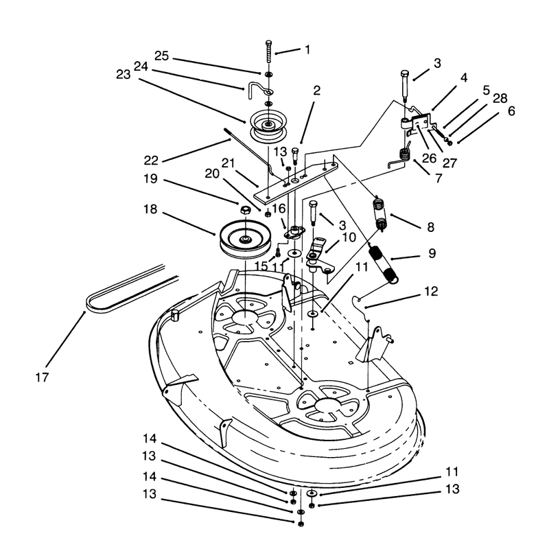 Brake Assembly 38in Cutting Unit