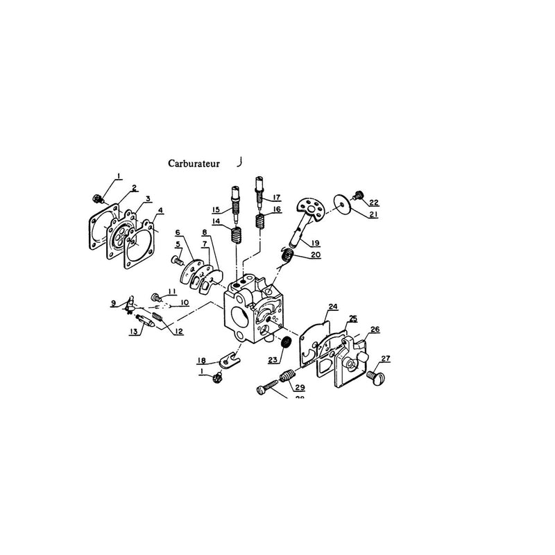 Carburetor WA-21 Detail