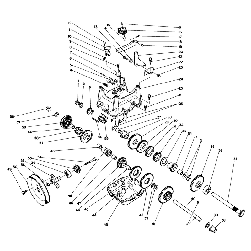 Transmission Assembly No. 66-8030