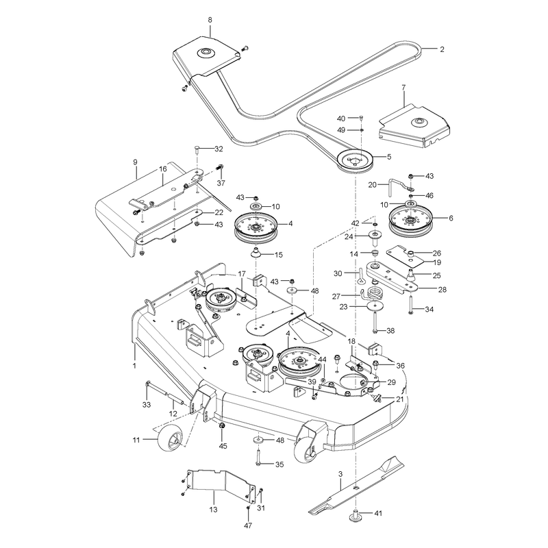 MOWER DECK / CUTTING DECK