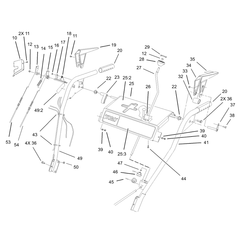 Handle and Control Assembly