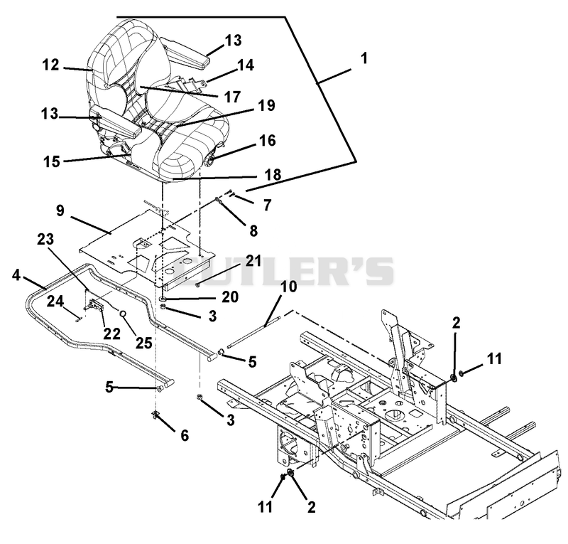 Seat And Hood Frame