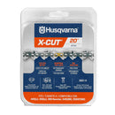 Husqvarna 581643680 X-Cut SP33G 20 Inch Chainsaw Chain Replacement, .325" Pixel Pitch, .050" Gauge, and 80 Drive Links