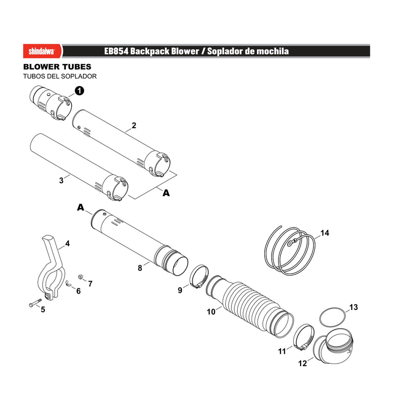 BLOWER TUBES