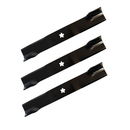 Husqvarna / RedMax / Jonsered 582062502 Hi-Lift Blade for MZ54/Z454/RZT54/Z54 Lawn Mowers - 3 PACK