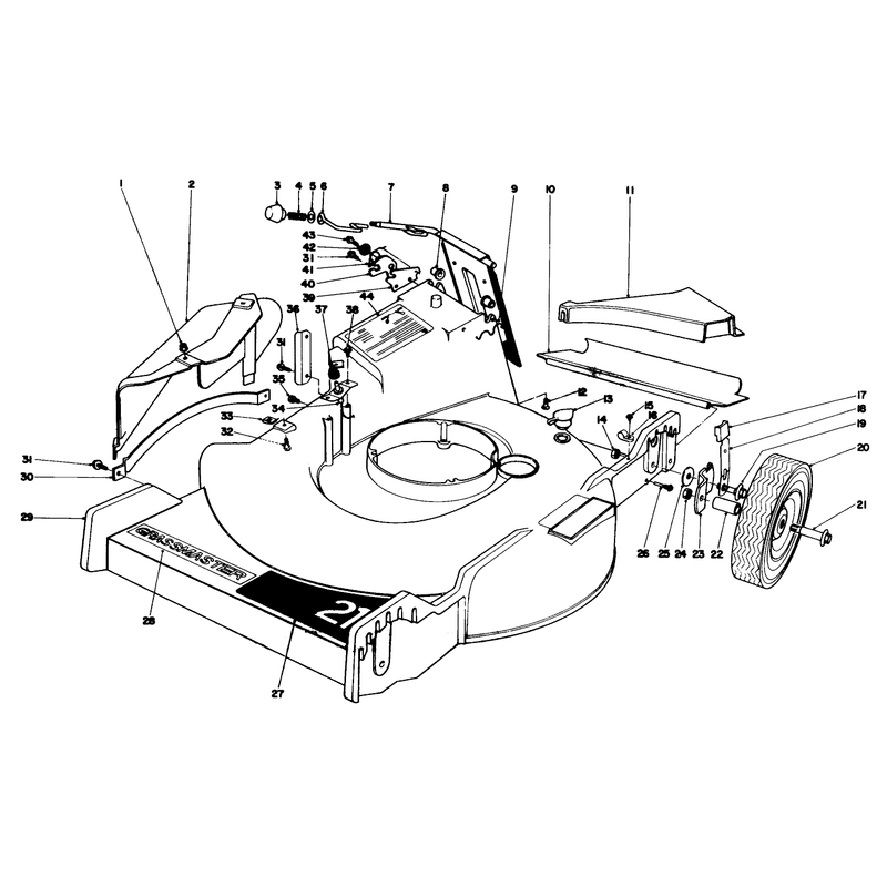 Housing Assembly Model No 20440