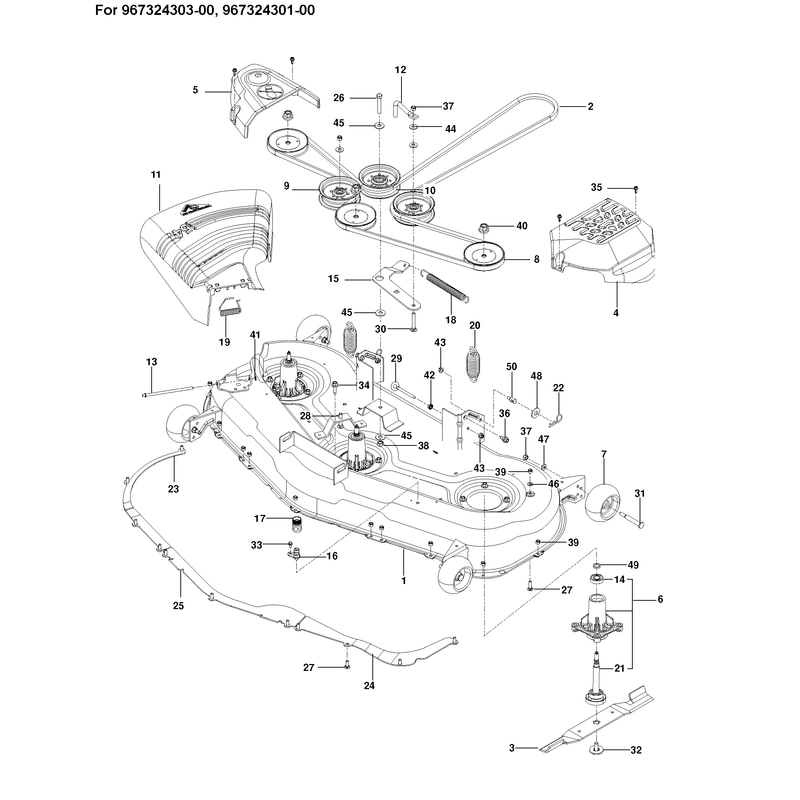 MOWER DECK / CUTTING DECK