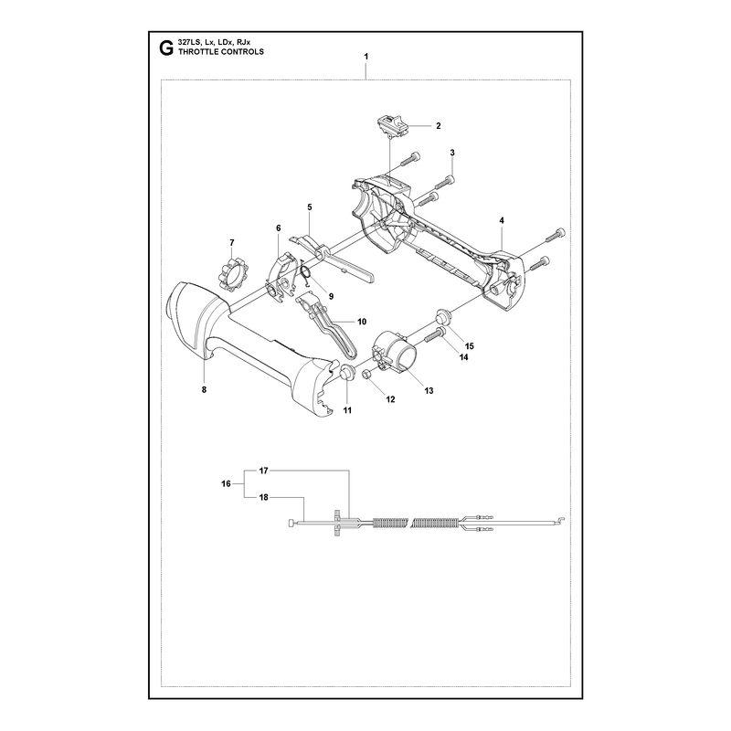HANDLE AND CONTROLS