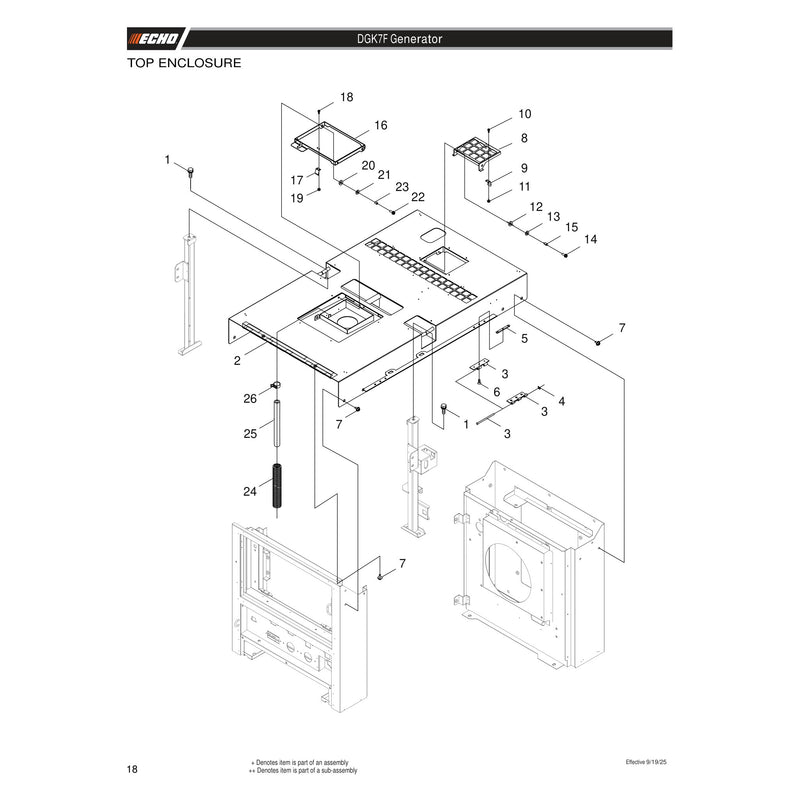 TOP ENCLOSURE