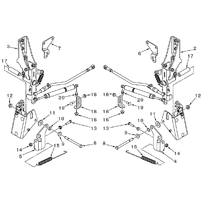 STEERING - CONTROL MOUNT