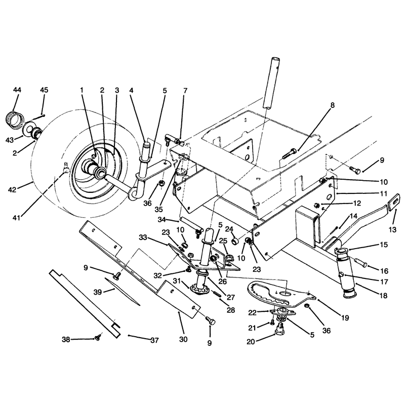 Front Axle Assembly