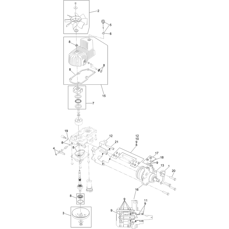 RH Hydro Assembly No. 116-6410