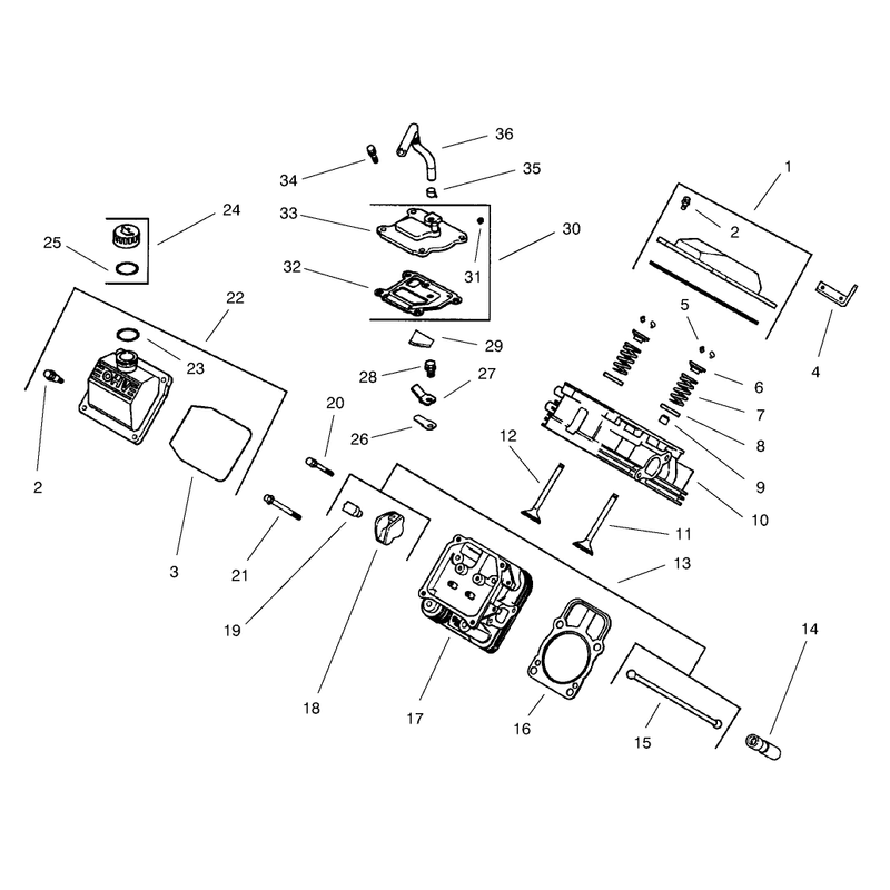 Group 4 Headvalvebreather Model 73542 and 73570