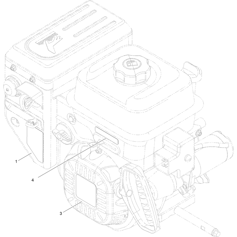 Engine Decal Assembly