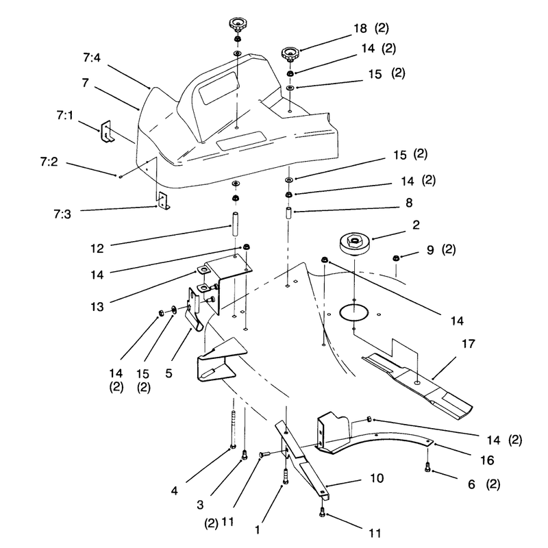 Pulley & Shield Assembly