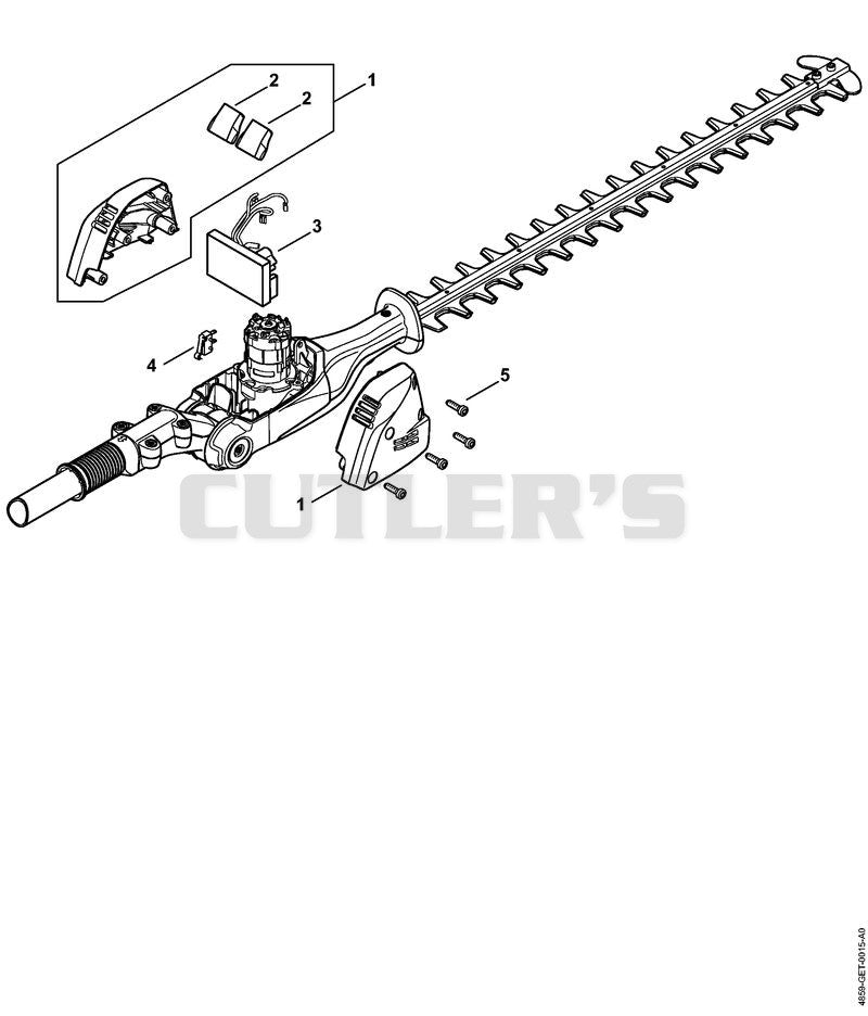 Motor Housing, Electronic Module