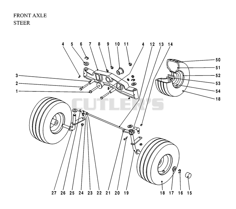 FRONT AXLE