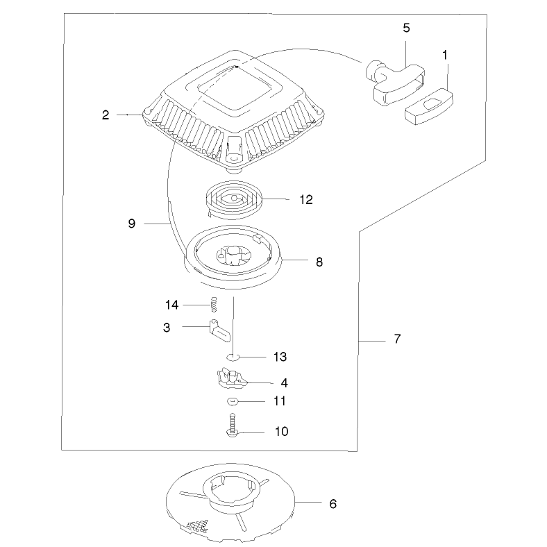 Recoil Starter Assembly