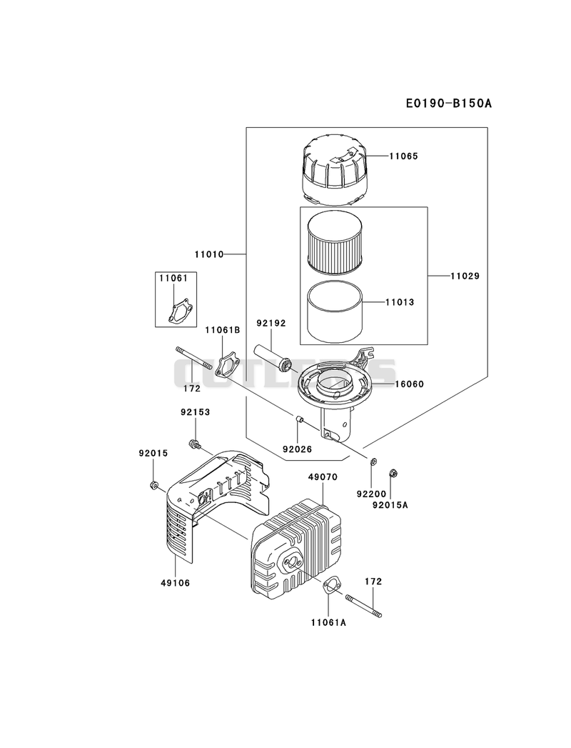 AIR-FILTER/MUFFLER