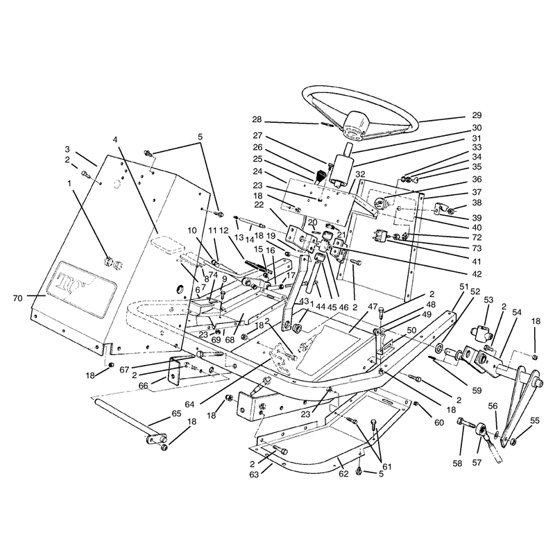 Frame and Steering Assembly