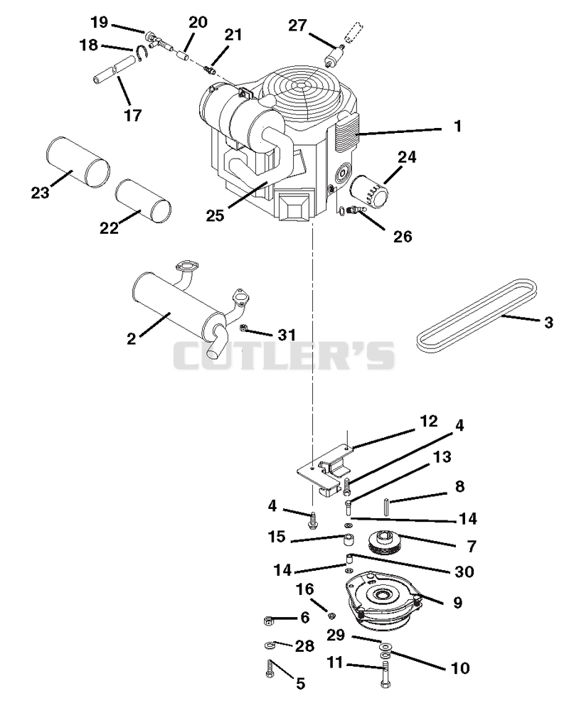 Engine And Clutch
