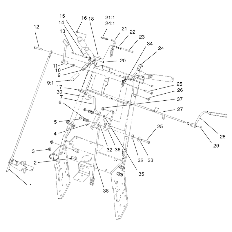 Upper Handle Assembly
