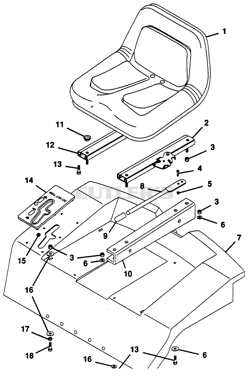 SEAT AND REAR DECK