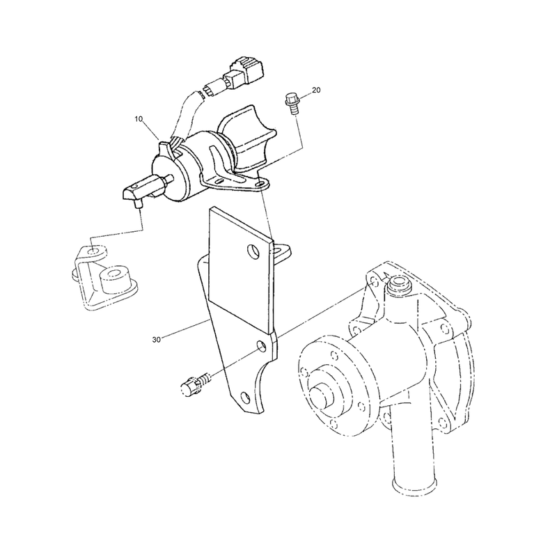 Stop Solenoid Assembly