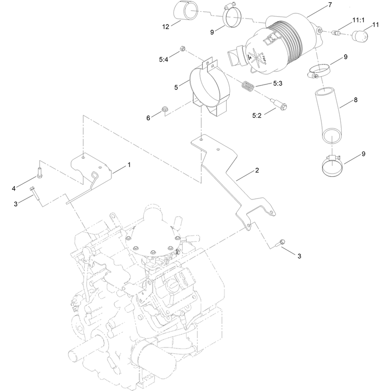 Air Cleaner Mount Assembly
