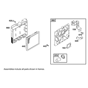 Air Cleaner Assembly Briggs and Stratton Model 12h802-1776-B1