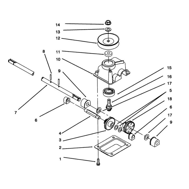 Gear Case Assembly
