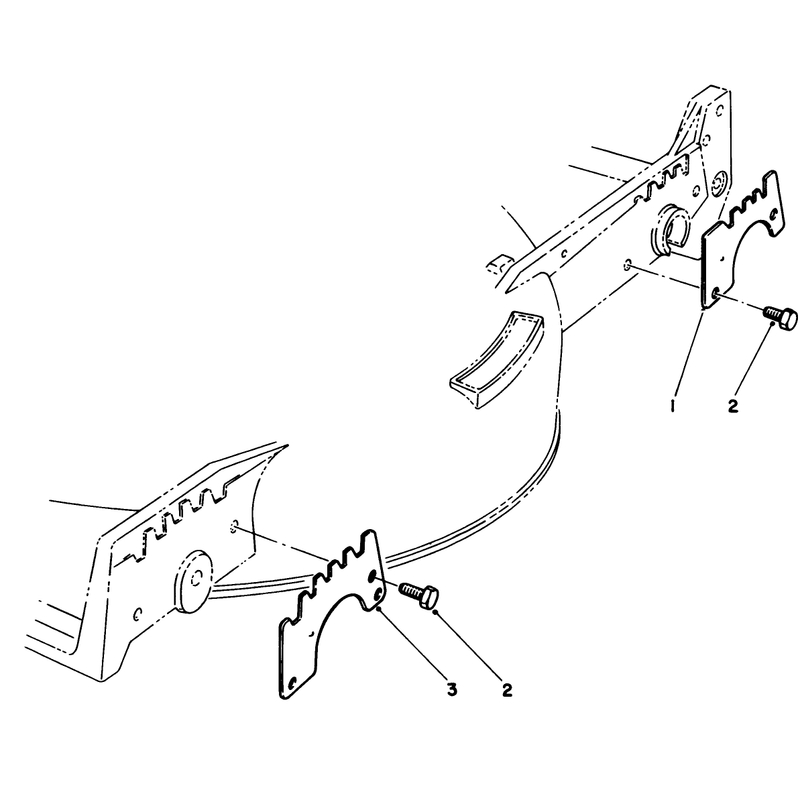 Wear Plate Kit No 49-4080 Optional