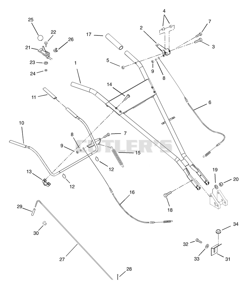 Handlebar And Upper Controls