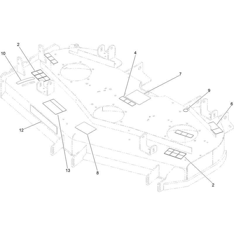 Deck Decal Assembly No 114-4473