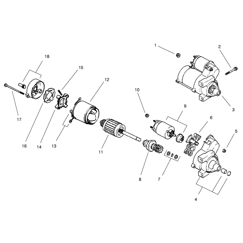 Group 7 Starting System ch25s-68606 Kohler