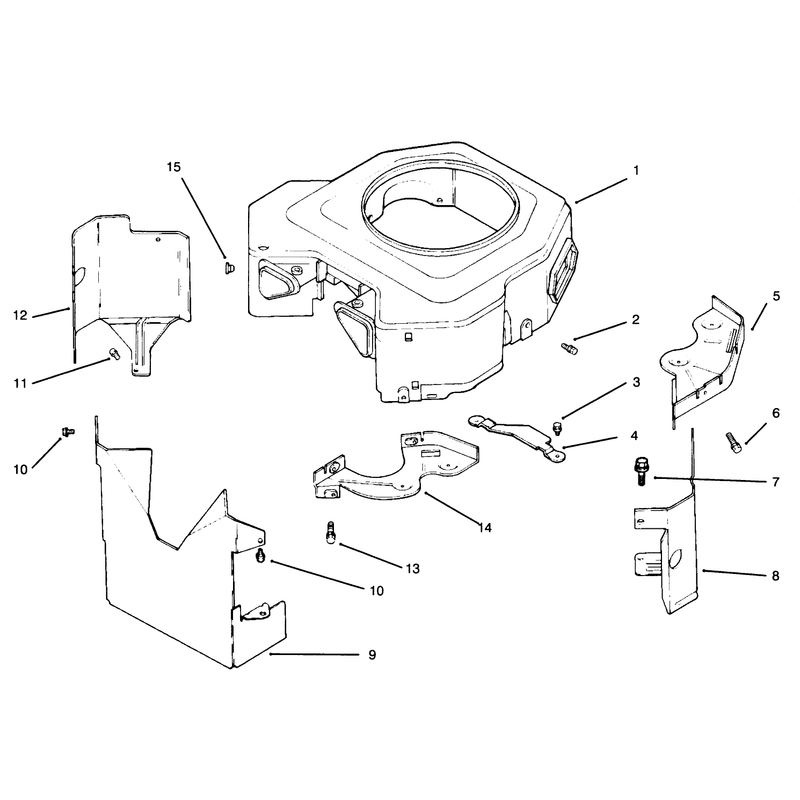 Blower Housing and Baffles