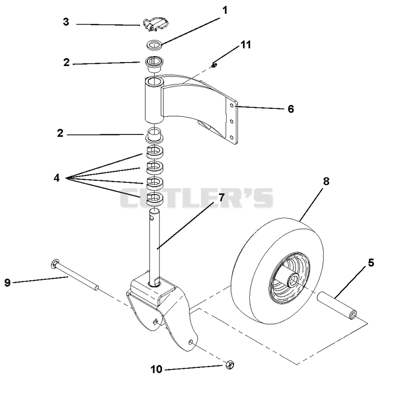 Wheel And Strut Assembly
