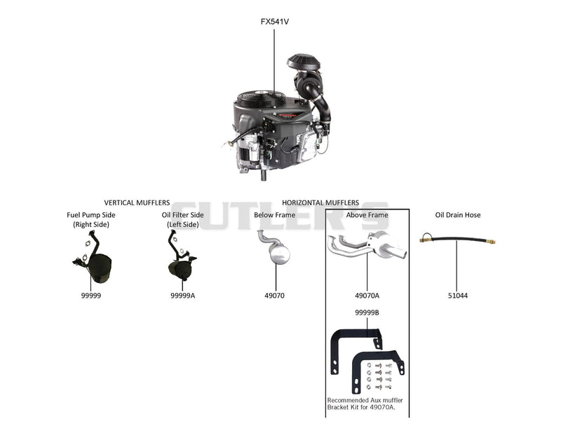 REPLACEMENT ENGINE / ACCESSORIES