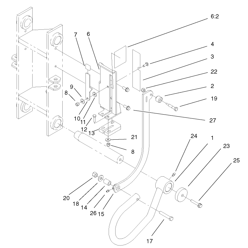 Indicating Lever Assembly