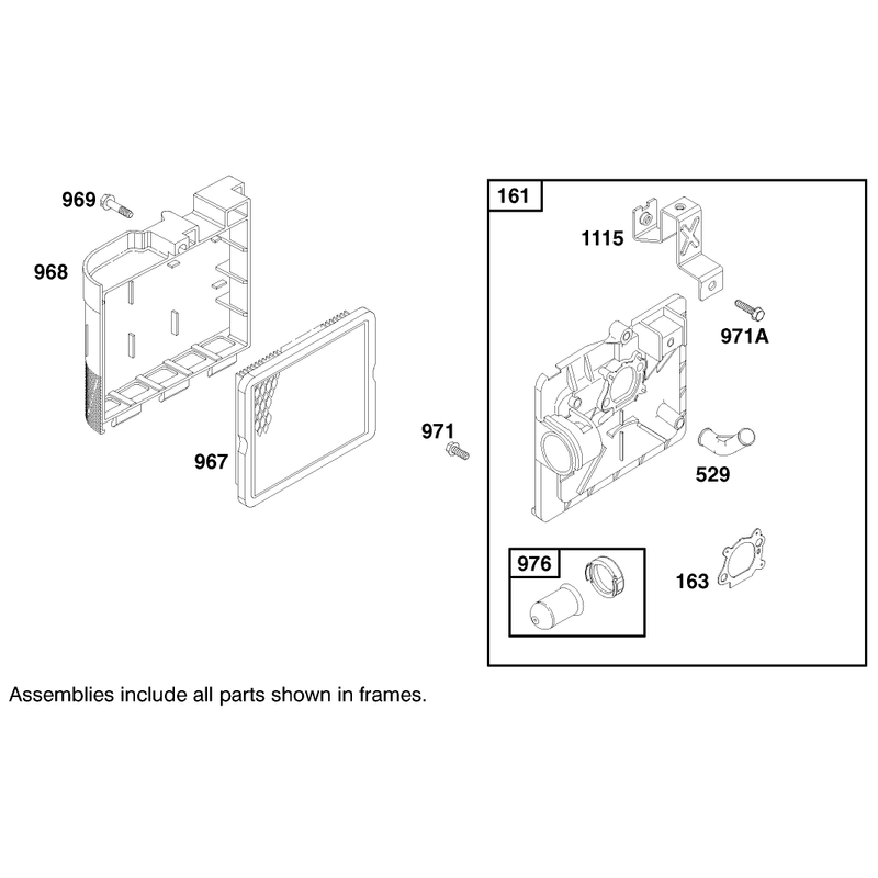 Engine Briggs and Stratton Model 127802-1761-E1